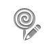 lollipop,pencil icon