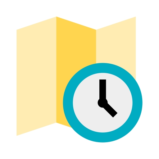 Timezone svg vector icon