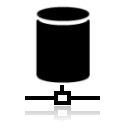 database, hdd, network, server icon