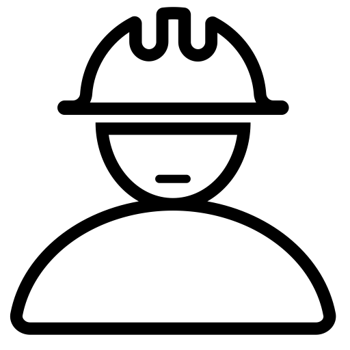Worker svg vector icon