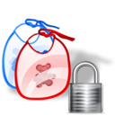 bib,lock,locked,security icon
