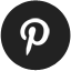 circle, pinterest icon
