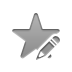 star,pencil icon