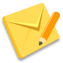 email,edit,write,writing,mail,message,letter,envelop icon