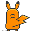 game, go, play, pokemon svg vector icon