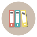 archive, books, documents, files, folders, history svg vector icon