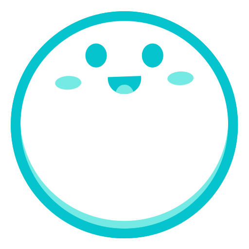 Happy svg vector icon