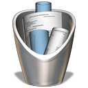 alu,trash,full,recycle bin,blank icon