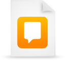 file,document,paper,orange icon