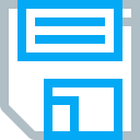 data, disk, diskette, drive, floppy, guardar, save, storage svg vector icon