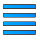 align, justify svg vector icon