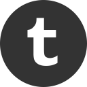 media, online, social, tumblr svg vector icon