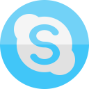 skype svg vector icon