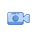movie, record, video, video player svg vector icon