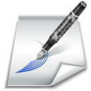 draw, edit, paper, styling, write icon