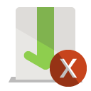 download,cross icon