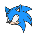 fast, sega, sonic, super sonic svg vector icon
