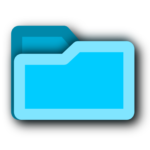 folder,light,blue,tip,energy,hint icon
