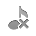 music,eighth,note,cross icon