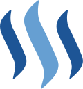 blockchain, steem svg vector icon