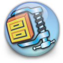 zip,orb,blue icon