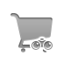 shopping,cart,binoculars icon