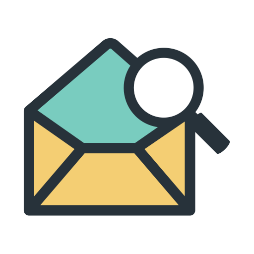 Color Swatch View Mail svg vector icon
