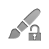 brush,lock,open icon