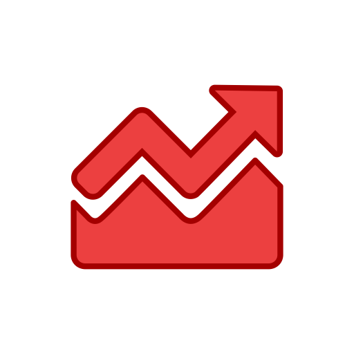 List Of Gains svg vector icon