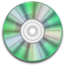 green,cd,rw,disc,disk,save icon