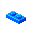 blue,two,flat icon