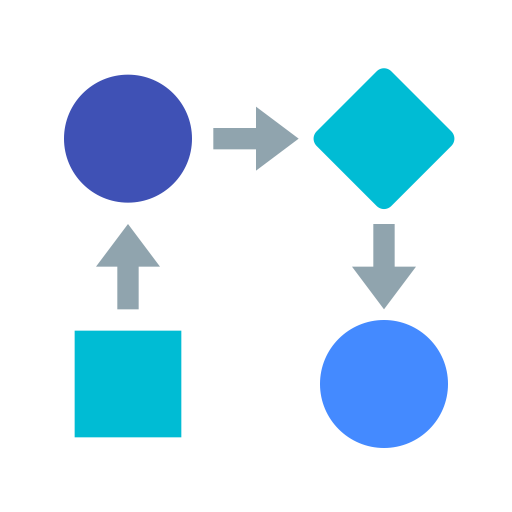 Workflow svg vector icon