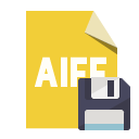 file,format,aiff,diskette icon