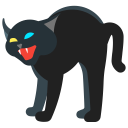 animal, cat, halloween, holidays, scary svg vector icon