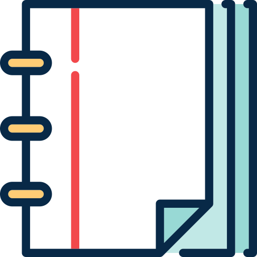 Notebook svg vector icon