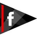 facebook, media, online, social svg vector icon