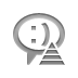 chat,emot,pyramid icon
