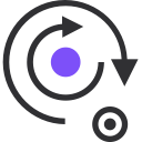 arrows, circulate, refresh, repeat, rotate, sync, synchronize svg vector icon