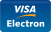 visa,electron,curved,credit card icon