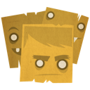 face, stickies icon