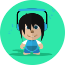 boy, cartoon, character, cheerful, child, school, smile svg vector icon