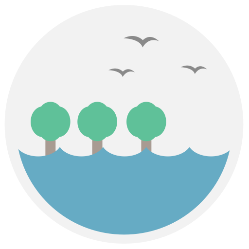 Sea svg vector icon
