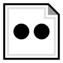 brand, flickr, online svg vector icon