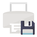 print,diskette icon