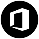 address book, circle, contact, contacts, email, office365 svg vector icon