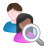 search, users icon