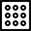 app, dice, essential, ui svg vector icon