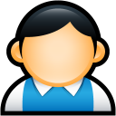 user,preppy,blue,account,profile,people,human icon