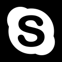 skype svg vector icon
