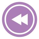 arrow, left, previous svg vector icon